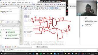 4bit alu adder and subtractor 4 bit wide verilog tutorial