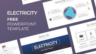 Free Electricity PowerPoint Presentation Template