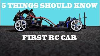 5 THINGS you should know about building your first RC car