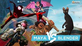 Maya vs Blender: How the Best Studios in the World are Disrupting the 3D Animation Industry