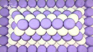 ️ Squeaky Purple ASMR Baking Soda Mass Crush | So Satisfying | Sleep Aid #stressrelief