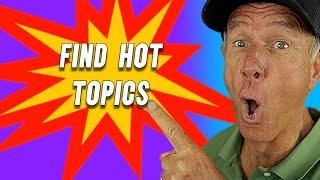 How To Find (HOT) Trending  Topics On YouTube 2024