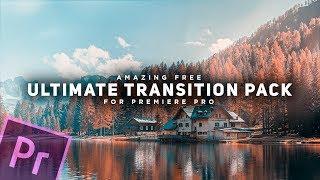 10 FREE Ultimate Transitions Pack Premiere Pro || Sam Kolder Style