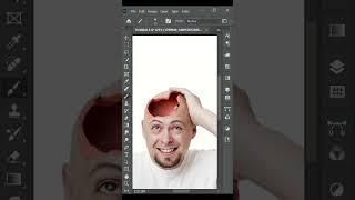 How To Create Hollow Head Manipulation in Photoshop #shortvideo #photoshop #ytshorts