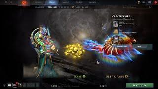 TI10 IMMORTAL TREASURE 3 2020 ! Opening Rare + Very Rare + Ultra Rare