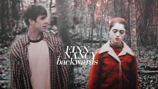 finn nelson x nancy wheeler | backwards