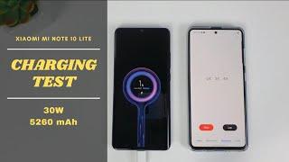 Xiaomi Mi 10 Lite Battery Charging Test 0% to 100% | 30W fast charging 5260mAh