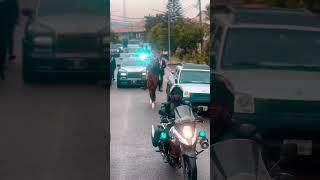 E-Money Pulled Up To Davido’s Wedding In Rolls-Royce Escorted By Motorcycle And Horse Outriders