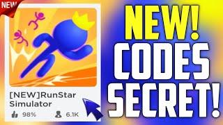 FUTURE CODES!! | *NEW* ROBLOX RUNSTAR SIMULATOR CODES 2023! (NEW)