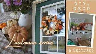 L'automne arrive à la maison : DIY, Déco & lecture jeunesse