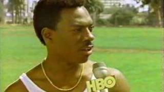 Joe Piscopo w/ Eddie Murphy as Carl Lewis