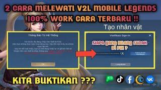 Cara Melewati Verifikasi Sign-in Mobile Legends Verifikasi Sekunder ML / V2L ML 100% Berhasil Login