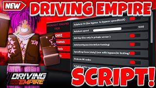 [NEW] Roblox Driving Empire Script AUTO FARM + INF MONEY & MORE! *PASTEBIN 2024*