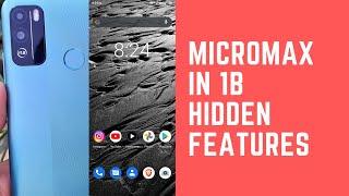 Micromax In 1b Hidden Features