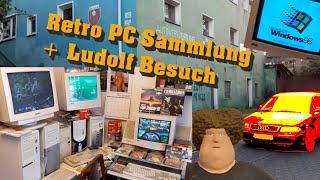 Große Retro PC Sammlung + Ludolfs Besuch + Drachenlord Update feat. Windows 95 98 PCs