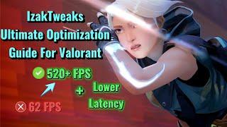 ULTIMATE OPTIMIZATION  GUIDE FOR FOR VALORANT OR FORTNITE FOR THE MOST FPS & LOWER LATENCY POSSIBLE