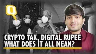 Budget 2022 | Explained: FM's Announcements on Crypto Tax, Digital Rupee | The Quint