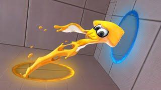 Portal 2 but it's Splatoon