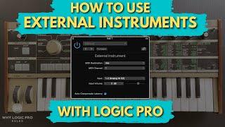 How to Use External MIDI Instruments With Logic Pro