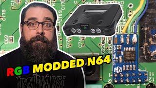 RGB mod your Nintendo 64! Easy!