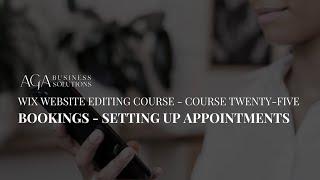 Wix Website Bookings - Setting Up Appointments | Step-by-Step Tutorial for Beginners