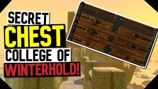 How To Do The SECRET Chest Glitch In The College Of Winterhold 2024! - TES V: Skyrim