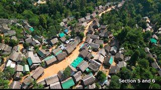 Karenni Refugee Camp 1, Thailand (Drone video)