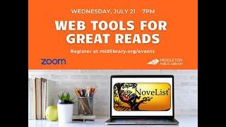 Web Tools for Great Reads