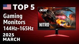 TOP—5. Best Gaming Monitors (144Hz–165Hz) March 2025