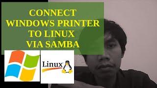 How to share printer between windows and linux