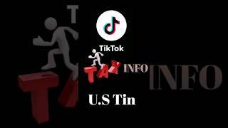 tiktok usa account tax info U.S Tin Problem Solved #tiktokwook #ytshorts