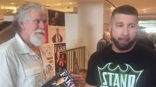 Ace reporter Gregory Helms, aka The Hurricane, meets Dr. D David Schultz