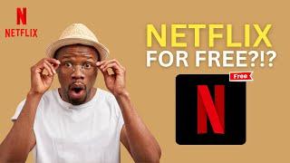 HOW TO GET A NETFLIX FREE TRIAL-100% WORKING