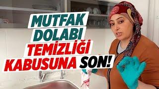 Mutfak Dolabı  Temizliği Nasıl Yapılır? | Mutfak Dolabı Temizliğinde Püf Noktalar