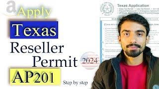 How to get a Texas Resellers Permit or Certificate | Offline | 2024