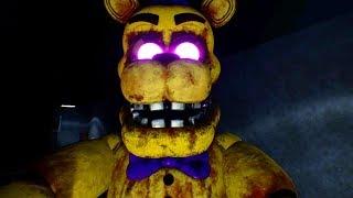 Exploring Fredbears Diner after dark.. ANIMATRONICS ATTACK | FNAF Those Nights at Fredbear's 2020