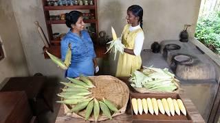 Fresh Corn Recipes  Corn Cake, Corn Pancake and Corn and Coconut Snacks | Healthy Village Food