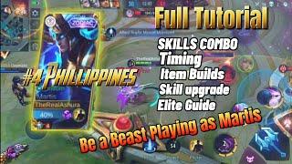 Martis Full Skills Combo Tutorial in Mobile Legends | MLBB