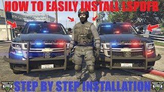 {GTA 5 Police Mods} How To Easily Install LSPDFR 0.4.7 - STEP BY STEP