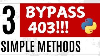 How to bypass 403 forbidden error? Web Scraping Python