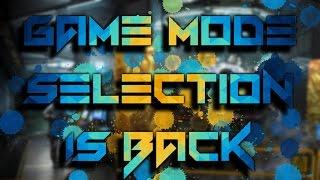 MC5 Update 8.1: Game mode selection is back