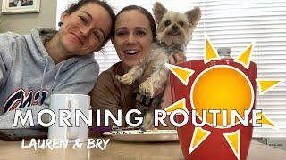 MORNING ROUTINE | LAUREN & BRY | LGBTQ+