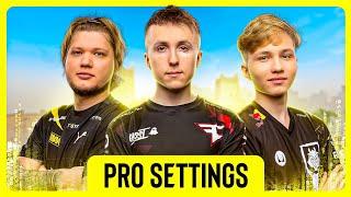 The BEST CS2 Settings with S1mple, m0nesy and ropz