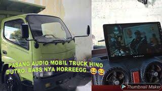 pasang android mobil truck hino dutro