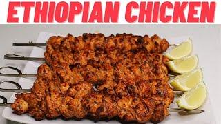 Ethiopian Chicken Skewers