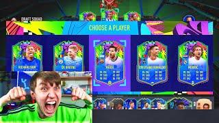 99 MESSI + RONALDO IN 195 RATED SUMMER STARS FUT DRAFT!! - FIFA 21