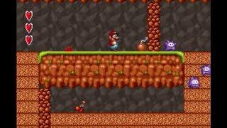 Super Mario Bros. 2 (SNES) 100% runthrough