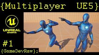 Make a Multiplayer Game from scratch - Character - Unreal Engine 5 Beginner Tutorial Part 1