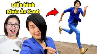 bqThanh Vlog Biến Hình Thành Khứa Áo Xanh Hot TIKTOK