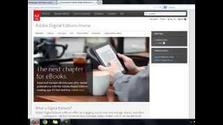 Using Adobe Digital Editions